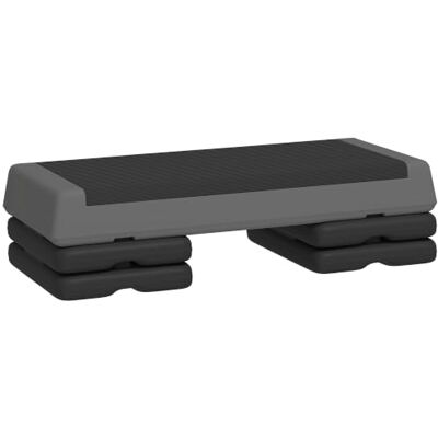 SPORTNOW Passo aeróbico, passo para fitness antiderrapante, altura regulável 3 níveis de 10,5/15,5/20,5 cm, carga 250 kg, para exercício em casa, ginásio, 77 x 36 x 20,5 cm Step para Fitness, Altura Regulable 3 Niveles 10,5/15,5/20,5 cm, para Ejercicio SPORTNOW Passo aeróbico, passo para fitness antiderrapante, altura regulável 3 níveis de 10,5/15,5/20,5 cm, carga 250 kg, para exercício em casa, ginásio, 77 x 36 x 20,5 cm Step para Fitness, Altura Regulable 3 Niveles 10,5/15,5/20,5 cm, para Ejercicio