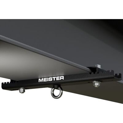Meister Suporte de suspensão de braçadeira para boxe e artes marciais mistas, correias de suspensão e acessórios de teto, preto, 24,1 cm 35,5 cm Meister Suporte de suspensão de braçadeira para boxe e artes marciais mistas, correias de suspensão e acessórios de teto, preto, 24,1 cm 35,5 cm