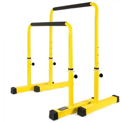 POWER GUIDANCE Barras paralelas para treino ajustável para calisténia, ginásio, fitness POWER GUIDANCE Barras paralelas para treino ajustável para calisténia, ginásio, fitness