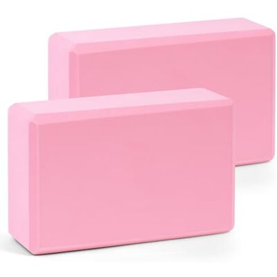 flintronic 2 blocos de ioga, espuma de eva antiderrapante de alta densidade, firme e leve, suporte de ioga resistente para ioga, pilates, exercício, treino, fitness e ginásio flintronic 2 blocos de ioga, espuma de eva antiderrapante de alta densidade, firme e leve, suporte de ioga resistente para ioga, pilates, exercício, treino, fitness e ginásio
