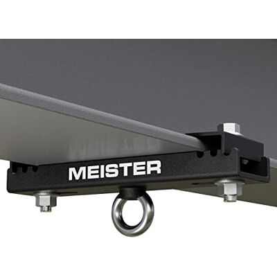 Meister Suporte de suspensão de braçadeira para boxe e artes marciais mistas, correias de suspensão e acessórios de teto, preto, 14 cm 19 cm Meister Suporte de suspensão de braçadeira para boxe e artes marciais mistas, correias de suspensão e acessórios de teto, preto, 14 cm 19 cm