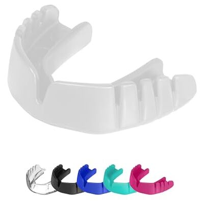 OPRO Protetor bucal Snap-Fit – Ajuste instantâneo para adultos e crianças – Protetor bucal para boxe, MMA, BJJ, rugby e hóquei – Contra impactos OPRO Protetor bucal Snap-Fit – Ajuste instantâneo para adultos e crianças – Protetor bucal para boxe, MMA, BJJ, rugby e hóquei – Contra impactos