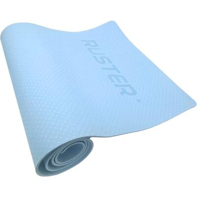 R Ruster RUSTER Tapete de ioga TPE antiderrapante tapete desportivo resistente à água com textura de alta durabilidade para exercícios e treino, dimensões 183 x 61 x 0,6 cm R Ruster RUSTER Tapete de ioga TPE antiderrapante tapete desportivo resistente à água com textura de alta durabilidade para exercícios e treino, dimensões 183 x 61 x 0,6 cm