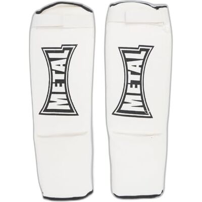 METAL BOXE Espineleiras com proteção de pé, branco, S METAL BOXE Espineleiras com proteção de pé, branco, S