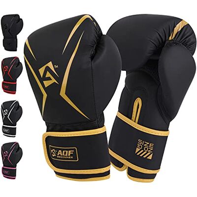 AQF 10oz - Gold - Training - Luvas de boxe AQF 10oz - Gold - Training - Luvas de boxe