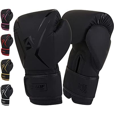 AQF - Gloves - Preto - 16oz - Boxing Gloves AQF - Gloves - Preto - 16oz - Boxing Gloves