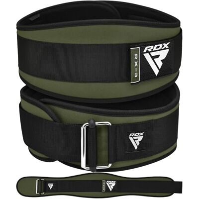 RDX 16,5 cm Cinturão de Musculação para Ginásio, Levantamento de Pesos, Suporte Lombar Acolchoado, Faixa de Treinamento de Peso para Halterofília, Powerlifting, Fitness, Academia, Casa, Exercício RDX 16,5 cm Cinturão de Musculação para Ginásio, Levantamento de Pesos, Suporte Lombar Acolchoado, Faixa de Treinamento de Peso para Halterofília, Powerlifting, Fitness, Academia, Casa, Exercício