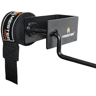 Meister Rolo de Montagem Fácil para Envoltórios de Mão Adequado para Todos os Envoltórios de Boxe e MMA Preto Meister Rolo de Montagem Fácil para Envoltórios de Mão Adequado para Todos os Envoltórios de Boxe e MMA Preto
