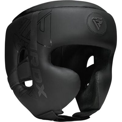 RDX Capacetes de boxe Helmet MMA para treino e muay thai, Maya Hide couro Kara Head Guard, ideal para Grappling, Sparring, artes marciais Kickboxing, karatê, BJJ, Taekwondo RDX Capacetes de boxe Helmet MMA para treino e muay thai, Maya Hide couro Kara Head Guard, ideal para Grappling, Sparring, artes marciais Kickboxing, karatê, BJJ, Taekwondo
