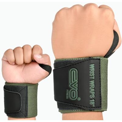 EVO Fitness Pulseiras Gym cor preta pulseiras Crossfit laço para o polegar levantamento de pesos musculação força pulseira ginásio treino pulseira ginásio (verde) EVO Fitness Pulseiras Gym cor preta pulseiras Crossfit laço para o polegar levantamento de pesos musculação força pulseira ginásio treino pulseira ginásio (verde)