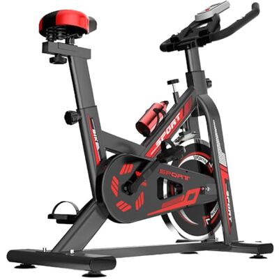 Clover fitness Bicicleta estática Tributo 3.0 bicicleta interior bicicletas silenciosas ao ar livre com resistência ajustável para casa preta Clover fitness Bicicleta estática Tributo 3.0 bicicleta interior bicicletas silenciosas ao ar livre com resistência ajustável para casa preta