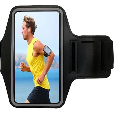 FYACCD Pulseira móvel desportiva universal, ajustável, impermeável, pulseira para corrida, fitness, treinos, ginástica e desportos ao ar livre, até 6,5 FYACCD Pulseira móvel desportiva universal, ajustável, impermeável, pulseira para corrida, fitness, treinos, ginástica e desportos ao ar livre, até 6,5