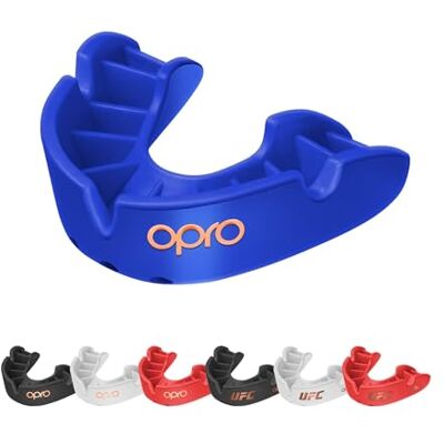 OPRO Protetor Bucal Nível Bronze – Ajuste Essencial para Adultos e Crianças – Bucal para Boxe, MMA, BJJ, Rugby e Hóquei – Moldagem Fácil – com Garantia Dentária Incluída OPRO Protetor Bucal Nível Bronze – Ajuste Essencial para Adultos e Crianças – Bucal para Boxe, MMA, BJJ, Rugby e Hóquei – Moldagem Fácil – com Garantia Dentária Incluída