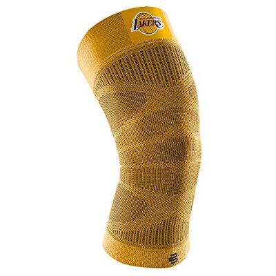 BAUERFEIND Joelheira Sports Compression Knee Support NBA com o logótipo da equipa BAUERFEIND Joelheira Sports Compression Knee Support NBA com o logótipo da equipa