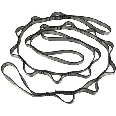 FOSER 2 peças Daisy Chains, ioga rede extensão trap, 23 KN ajustável nylon escalada Sling fitness pilates e exercício estender correia FOSER 2 peças Daisy Chains, ioga rede extensão trap, 23 KN ajustável nylon escalada Sling fitness pilates e exercício estender correia