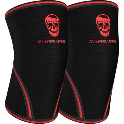 Gymreapers Cotovelas (1 par) com pulseiras, para suporte e compressão para levantamento de potência, levantamento de pesos, banco e tendinite, neoprene de 5 mm, para homens e mulheres, XXL Gymreapers Cotovelas (1 par) com pulseiras, para suporte e compressão para levantamento de potência, levantamento de pesos, banco e tendinite, neoprene de 5 mm, para homens e mulheres, XXL