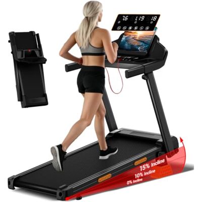 CURSOR FITNESS CURSOR Fita de corrida dobrável com inclinação, 12 km/h, 3,0 cv Fita de caminhada dobrável, caminhadora elétrica para casa equipada com um motor de 3,0 hp e ecrã LED, máximo 136 kg CURSOR FITNESS CURSOR Fita de corrida dobrável com inclinação, 12 km/h, 3,0 cv Fita de caminhada dobrável, caminhadora elétrica para casa equipada com um motor de 3,0 hp e ecrã LED, máximo 136 kg