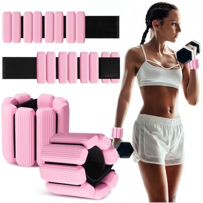 MESUADESI Pulseira de pulso portátil para homem e mulher, correia de silicone com peso ajustável para caminhada, ioga, pilates, corrida, dança, ginásio, 0,9 kg MESUADESI Pulseira de pulso portátil para homem e mulher, correia de silicone com peso ajustável para caminhada, ioga, pilates, corrida, dança, ginásio, 0,9 kg