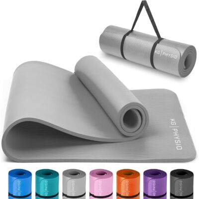 KG Physio Tapete de fitness para ioga e pilates, NBR 8 mm KG Physio Tapete de fitness para ioga e pilates, NBR 8 mm