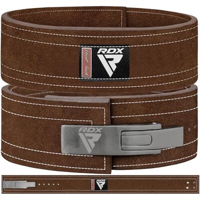 RDX 4” Cinturão de Ginásio para Musculação e Levantamento de Pesos Powerlifting, Aprovado pela IPL e USPA, Fivela de Alavanca com Suporte Lombar Acolchoado, Cinturão de Treinamento de Peso, Exercício RDX 4” Cinturão de Ginásio para Musculação e Levantamento de Pesos Powerlifting, Aprovado pela IPL e USPA, Fivela de Alavanca com Suporte Lombar Acolchoado, Cinturão de Treinamento de Peso, Exercício