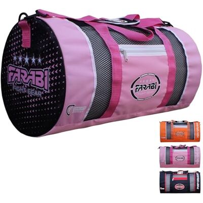 Farabi Sports Fitness equipamento de treino saco de ginásio, artes marciais mistas, boxe Gear Bag, saco de treino Gear saco de viagem, rosa Farabi Sports Fitness equipamento de treino saco de ginásio, artes marciais mistas, boxe Gear Bag, saco de treino Gear saco de viagem, rosa