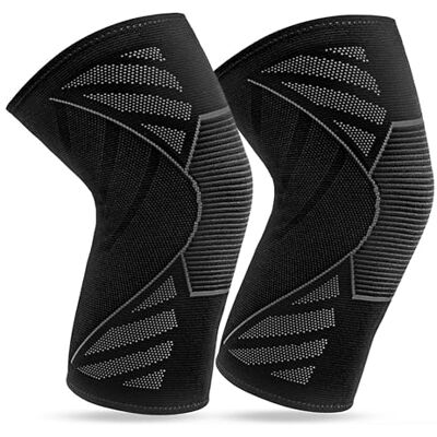360 RELIEF Joelheira Para Homens E Mulheres 2 Pacotes De Joelheiras De Compressão Para Academia, Correr, Basquetebol, Running Suporte De Joelho Com Bolsa De Lavagem 360 RELIEF Joelheira Para Homens E Mulheres 2 Pacotes De Joelheiras De Compressão Para Academia, Correr, Basquetebol, Running Suporte De Joelho Com Bolsa De Lavagem