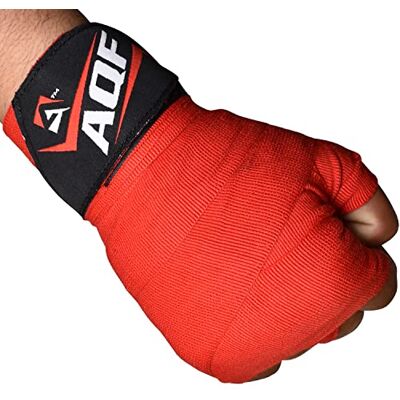 AQF Vendas de Boxe 4m, Luvas de Boxe com Venda, Luvas de Boxe Wraps Interiores, Bandagens de Boxe, Envoltório de Boxe para Muay Thai, Taekwondo, MMA e Treinamento de Kickboxing Protección de Manos y Muñecas, Guantes Interiores, Envoltura de Manos, Artes AQF Vendas de Boxe 4m, Luvas de Boxe com Venda, Luvas de Boxe Wraps Interiores, Bandagens de Boxe, Envoltório de Boxe para Muay Thai, Taekwondo, MMA e Treinamento de Kickboxing Protección de Manos y Muñecas, Guantes Interiores, Envoltura de Manos, Artes