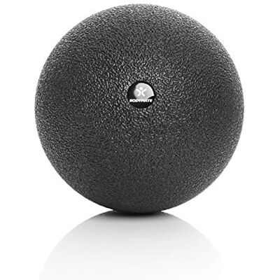 BODYMATE Bola de massagem preta, bola de massagem para treino miofascial, diâmetro 8 cm BODYMATE Bola de massagem preta, bola de massagem para treino miofascial, diâmetro 8 cm