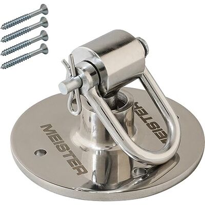 Meister Speed Bag Swivel Suporte em aço inoxidável com rolamentos de esferas de 360° Meister Speed Bag Swivel Suporte em aço inoxidável com rolamentos de esferas de 360°