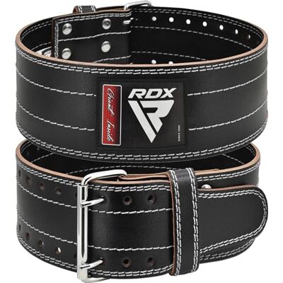 RDX Cinto de ginásio musculação Powerlifting treino, IPL USPA aprovado, 6 mm Cowhide couro lombar dupla fivela peso cinto de levantamento para ginásio fitness exercício de físico Deadlifts RDX Cinto de ginásio musculação Powerlifting treino, IPL USPA aprovado, 6 mm Cowhide couro lombar dupla fivela peso cinto de levantamento para ginásio fitness exercício de físico Deadlifts