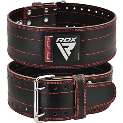 RDX Cinto de ginásio musculação Powerlifting treino, IPL USPA aprovado, 6 mm Cowhide couro lombar dupla fivela peso cinto de levantamento para ginásio fitness exercício de físico Deadlifts RDX Cinto de ginásio musculação Powerlifting treino, IPL USPA aprovado, 6 mm Cowhide couro lombar dupla fivela peso cinto de levantamento para ginásio fitness exercício de físico Deadlifts