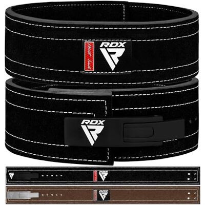 RDX 4” Cinturão de Musculação para Ginásio, Levantamento de Pesos Powerlifting, Aprovado por IPL e USPA, Fivela de Alavanca com Suporte Lombar Acolchoado, Cinturão de Treinamento de Peso, Exercício RDX 4” Cinturão de Musculação para Ginásio, Levantamento de Pesos Powerlifting, Aprovado por IPL e USPA, Fivela de Alavanca com Suporte Lombar Acolchoado, Cinturão de Treinamento de Peso, Exercício