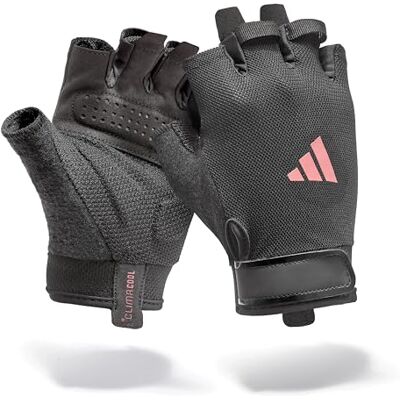 Adidas Luvas de treino essenciais: tecnologia Aeroready que absorve a humidade, juntamente com uma palma extremamente confortável e duradoura de camurça sintética Adidas Luvas de treino essenciais: tecnologia Aeroready que absorve a humidade, juntamente com uma palma extremamente confortável e duradoura de camurça sintética