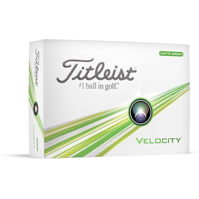 Titleist Bolas de golfe para homem, cor verde mate Titleist Bolas de golfe para homem, cor verde mate