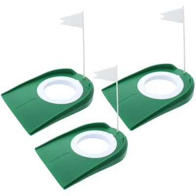 CWPFVQA Putter De Golf De 3 Piezas, Práctica De Sala, Mini Juego De Entrenamiento Con Accesorios CWPFVQA Putter De Golf De 3 Piezas, Práctica De Sala, Mini Juego De Entrenamiento Con Accesorios