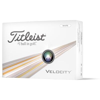 Titleist Velocity Bola de golfe unissexo para adulto Titleist Velocity Bola de golfe unissexo para adulto