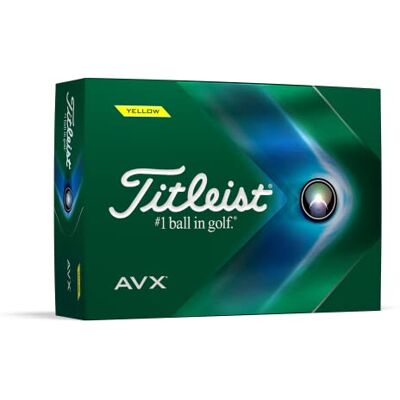 Titleist Avx Bolas de golfe, unissexo para adulto Titleist Avx Bolas de golfe, unissexo para adulto
