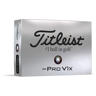 Titleist 2019 Pro V1X Wht Left Dash Bil bola de golfe, homens, branco, tamanho único Titleist 2019 Pro V1X Wht Left Dash Bil bola de golfe, homens, branco, tamanho único