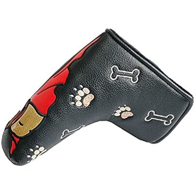 WUURAA Capa para taco de golfe, capa magnética de pele sintética para taco de golfe Scotty-Cameron-Odyssey Blade-Taylormade Golf Putter Cover magnética WUURAA Capa para taco de golfe, capa magnética de pele sintética para taco de golfe Scotty-Cameron-Odyssey Blade-Taylormade Golf Putter Cover magnética
