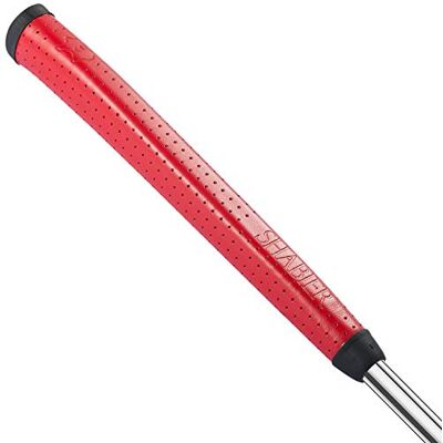 SHABIER Peso leve respirável de couro Golf Putter Grip puro feito à mão macio couro Golf Grips SHABIER Peso leve respirável de couro Golf Putter Grip puro feito à mão macio couro Golf Grips