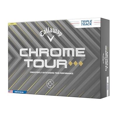 Callaway Golf Bola de Golf Chrome Tour Triple Diamond Callaway Golf Bola de Golf Chrome Tour Triple Diamond