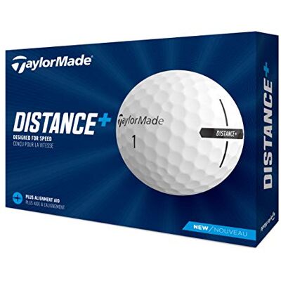 TaylorMade Bola de golfe distância , branco, tamanho único TaylorMade Bola de golfe distância , branco, tamanho único