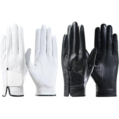 UIDMEN Luvas de golfe personalizadas de pele com nome impresso, para destros, ideais para torneios e golfistas diários. UIDMEN Luvas de golfe personalizadas de pele com nome impresso, para destros, ideais para torneios e golfistas diários.