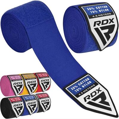RDX Luvas interiores de boxe de boxe, 4,5 metros de 180 polegadas elástico correia de pulso suporte fita, ligadura envoltórios protetores, muay thai MMA Kick Boxing artes marciais treino Hand Wraps RDX Luvas interiores de boxe de boxe, 4,5 metros de 180 polegadas elástico correia de pulso suporte fita, ligadura envoltórios protetores, muay thai MMA Kick Boxing artes marciais treino Hand Wraps