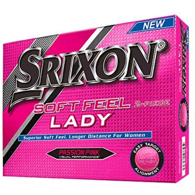Srixon Softfeel Lady Bolas 2 camadas de golfe, mulher Srixon Softfeel Lady Bolas 2 camadas de golfe, mulher