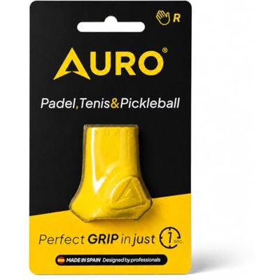 Auro System Auro Grip® para remo, ténis e Pickleball Corrija o seu punho ao instantâneo com Auro Grip® para jogadores destros, maior controlo, potência e precisão (direita) Auro System Auro Grip® para remo, ténis e Pickleball Corrija o seu punho ao instantâneo com Auro Grip® para jogadores destros, maior controlo, potência e precisão (direita)