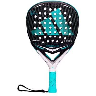 Adidas Pá de padel Arrow Hit Light ARI Sanchez, vermelha, forma diamante, borracha eva Soft Performance, fibra ASC Adidas Pá de padel Arrow Hit Light ARI Sanchez, vermelha, forma diamante, borracha eva Soft Performance, fibra ASC