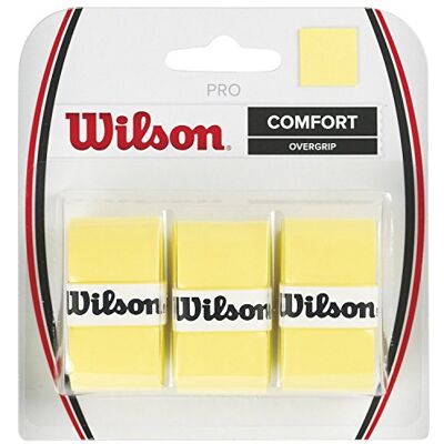 Wilson - Pro Overgrip Comfort - Amarelo - Overgrip Wilson - Pro Overgrip Comfort - Amarelo - Overgrip