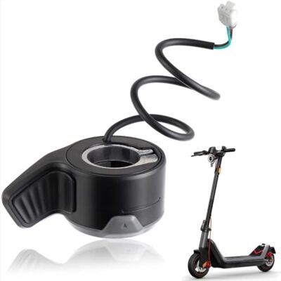 CDDCWZ Acelerador de polegar para patinetes elétricos Compatível com skate elétrico NIU KQi1, KQi2 e KQi3, controlo de velocidade, controlador acelerador plug and play CDDCWZ Acelerador de polegar para patinetes elétricos Compatível com skate elétrico NIU KQi1, KQi2 e KQi3, controlo de velocidade, controlador acelerador plug and play