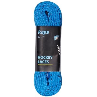 Kaps Cordões de poliéster impermeáveis força de tensão superior 190 daN resistentes à água para patins de hóquei no gelo, Azul e azul marinho Kaps Cordões de poliéster impermeáveis força de tensão superior 190 daN resistentes à água para patins de hóquei no gelo, Azul e azul marinho
